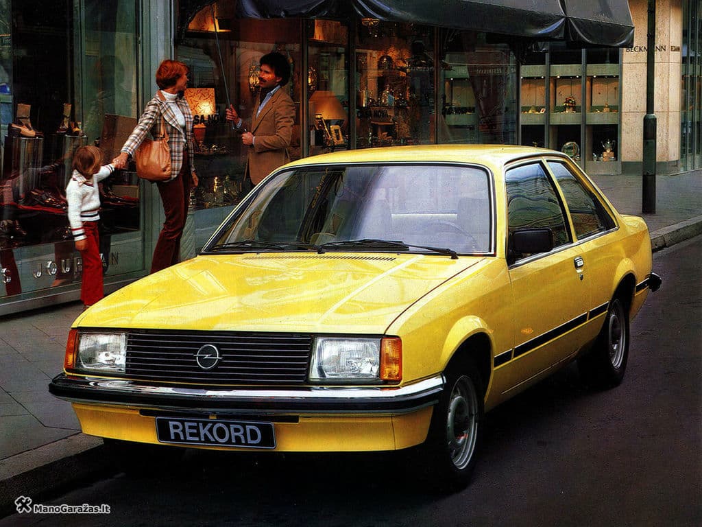 Opel record предохранители